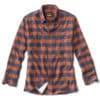 Preserve Orvis Flat Creek Tech Eco-Friendly Flannel Shirt – Bourbon or Navy Clothing