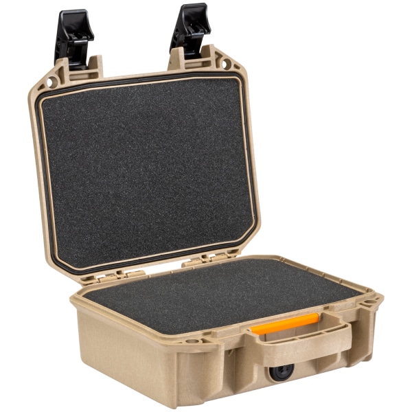 Pelican V100 Vault Small Pistol Case – Tan Firearm Accessories