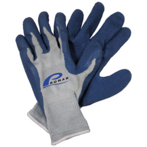 Promar Latex Grip Fishing Gloves – Blue Fishing
