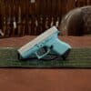 Pre-Owned – Glock G43 Semi-Auto 9mm 3.39″ Handgun Egg Blue Firearms