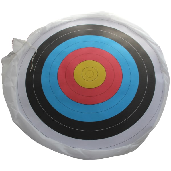 Saunders Four Color Skirted Toughenized Archery Target Face, 122cm Archery