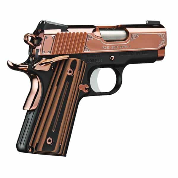 Kimber Rose Gold Ultra II NS Single 45 ACP 3″ Handgun Firearms
