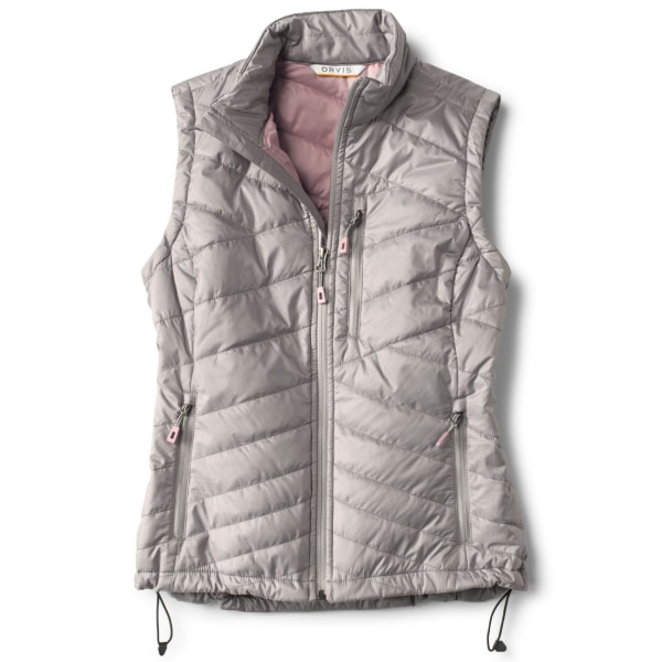 Orvis Women’s Recycled Drift Vest – Frost Gray Clothing