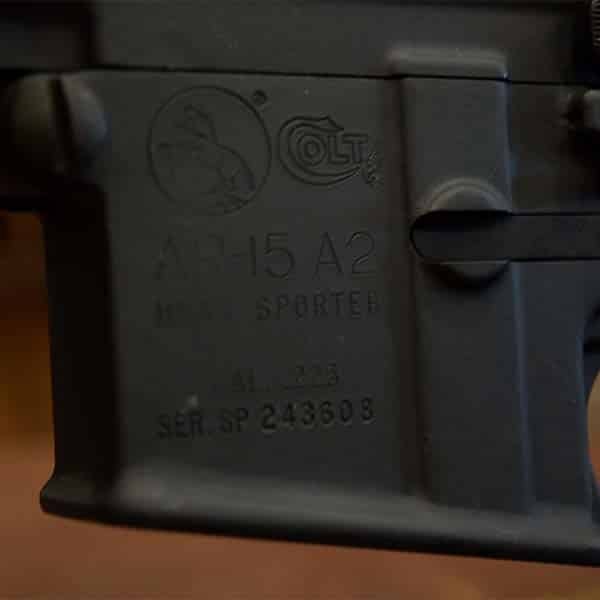 Pre-Owned – Pre-Ban Colt HBAR Sporter Semi-Auto .223 20″ Rifle 1973 NO MAG NO CASE Firearms