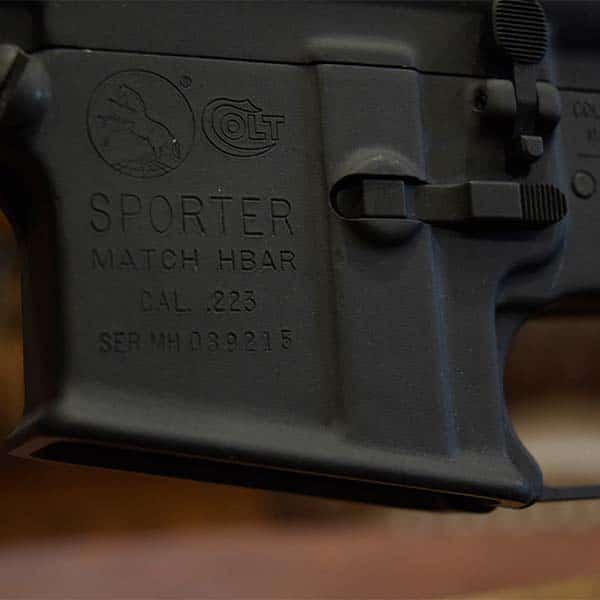 Pre-Owned – Pre-Ban Colt HBAR Sporter Semi-Auto .223 20″ Rife 1978 NO MAG Firearms