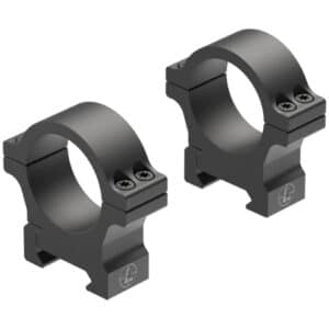 Leupold Open Range Cross-Slot Rings, 30mm Medium Matte Firearm Accessories