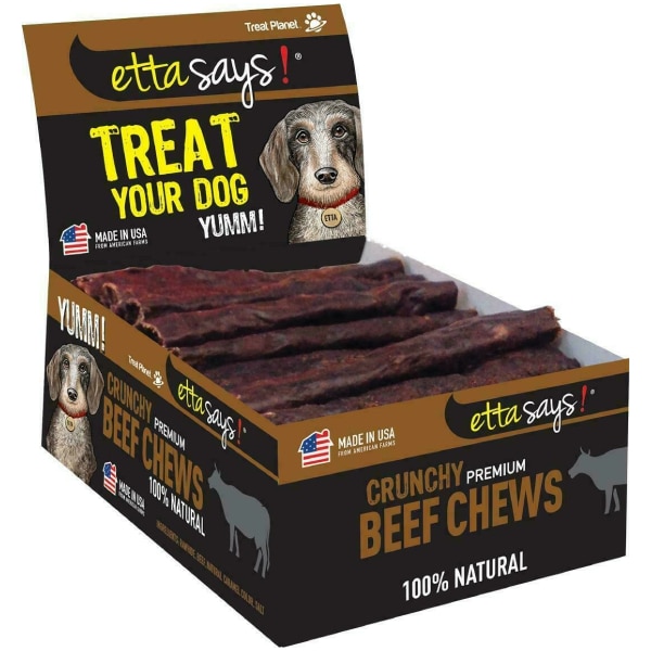 Etta Says Grab n’ Go Crunchy Premium Chews Dog Treat – Beef Dog Training & Supplies