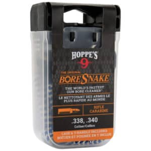 Hoppe’s 9 BoreSnake Den Rifle, .338, .340 Bore Cleaners