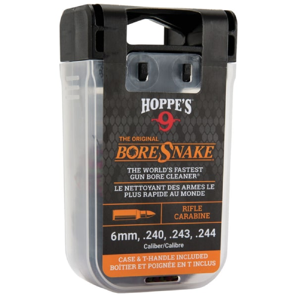 Hoppe’s 9 BoreSnake Den Rifle, .243/6mm Bore Cleaners