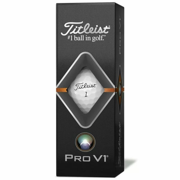 Titleist Pro V1 Golf Balls, 3-Pack Golf Balls