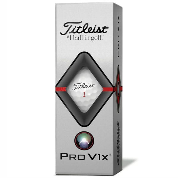 Titleist Pro V1x Golf Balls, 3-Pack Golf Balls