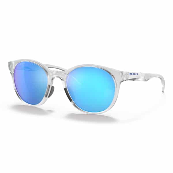 Oakley Spindrift Sunglasses – Prizm Sapphire Lenses with Matte Clear Frame Clothing