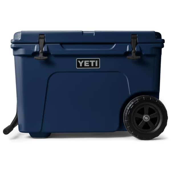YETI Tundra Haul Wheeled Rolling Cooler – Navy Camping Essentials