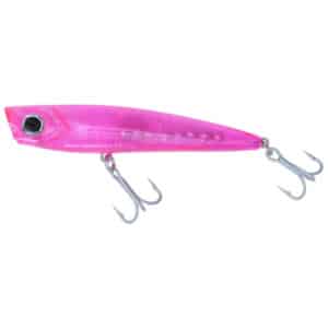 Hogy Lure Company 5.5″ (1.625oz) Charter Grade Popper Fishing Lure – Pink Fishing