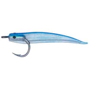 Hogy Lure Company 4″ (7.5g) Protail Fly Fishing Lure (Tuna Rigged) – Blue Butter Fish Hooks