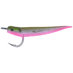 Hogy Lure Company 4″ (7.5g) Protail Fly Fishing Lure (Tuna Rigged) – Squid Fish Hooks