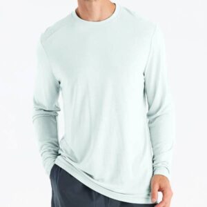 Free Fly Men’s Bamboo Lightweight Long Sleeve Shirt – Glacier or Slate Clothing