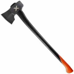 WOOX Perfect Balanced Forte Axe with Orange/Black Handle, 28″ Camping