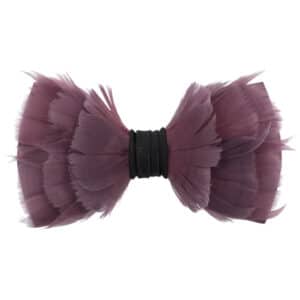 Brackish Wanderer Lavender Feather Bow Tie Bowties & Neckties