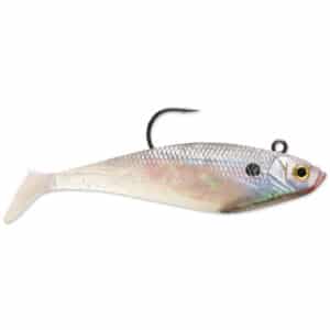 Storm WildEye Swim Shad Fishing Lure - Pearl