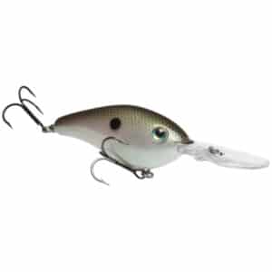 Strike King Pro Model Crankbait S6XD Fishing Lure - Green Gizzard Shad