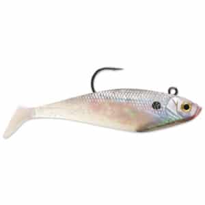 Storm WildEye Swim Shad Fishing Lure, 6″ – Pearl Fishing