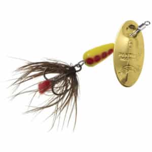 Panther Martin InLine SWIVEL Spinner Regular Fly 1/16oz – Gold/Brown Fishing
