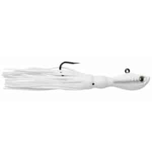 SPRO Squidtail Jig Lure, 2oz – White Fishing
