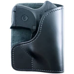 DeSantis the Trickster KAHR P380 Leather Pocket Holster – Black Firearm Accessories
