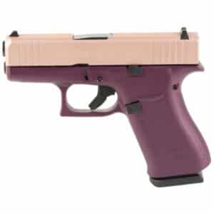 Glock 43X Black Cherry RG SLD 9mm 3.41″ Firearms