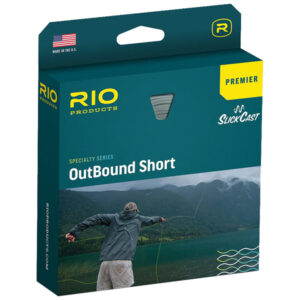 RIO OutBound Short Fly Fishing Line, 8wt – Black Fishing