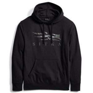 SITKA Icon Optifade Pullover Hoody – Black Elevated II Clothing
