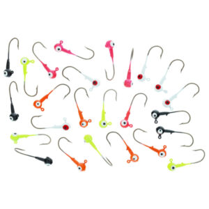 Eagle Claw Ball Head Jig Lures, 1/16oz – Assorted Colors Fishing