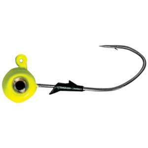 Eagle Claw Lazer Sharp Pro-V Eagle Eye Jig Lures, 1/4oz – Chartreuse Fishing