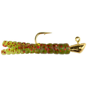 Leland’s Lures Trout Magnet 9pc Pack – Green/Red Flake Fishing