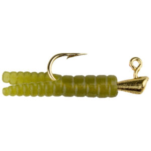 Trout Magnet Mini Magnet Fishing Lure and Hook Pack, 10pc – Olive Fish Hooks