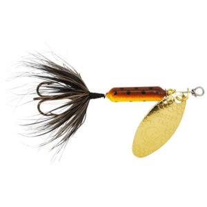 Yakima Bait Original Rooster Tail Treble Fishing Lure, 1/6oz – Brown Trout Fishing