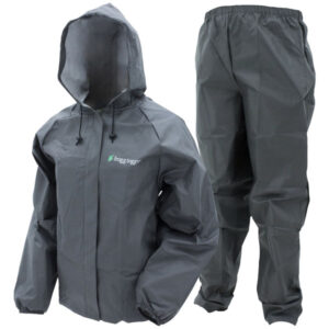 Frogg Toggs Men’s Ultra-Lite2 Waterproof Rain Suit – Black or Khaki Clothing