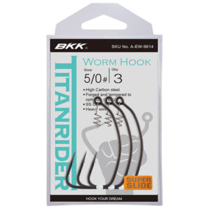 BKK Hooks TITANRIDER Swimbait Hooks – 10/0 Fish Hooks