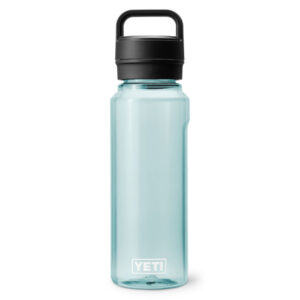 YETI Yonder Plastic Water Bottle with Yonder Chug Cap, 1L/34oz - Seafoam