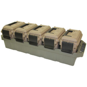 MTM Case Gard 5-Can Ammo Crate Mini