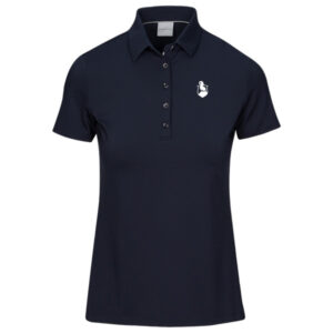 Preserve Dunning Women's Player Jersey Performance Polo Shirt - Navy Halo