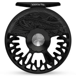 Abel VAYA 5/6 On the Hunt Fly Fishing Reel - Black