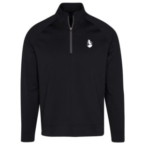 Preserve Dunning Player Jersey Performance Quarter Zip - Black