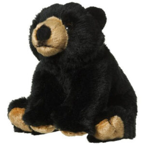 Nature Planet Plan Medium Black Bear Stuffed Animal