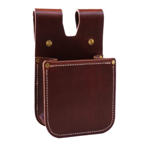 Kingfisher Leatherworks Wingshooter's Cartridge Bag BROWN