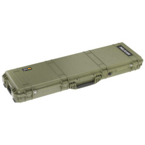 Pelican 1750 Rifle/Gun Protector Long Case - OD Green (Closed)