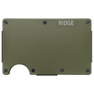 Ridge Wallet - Matte Olive