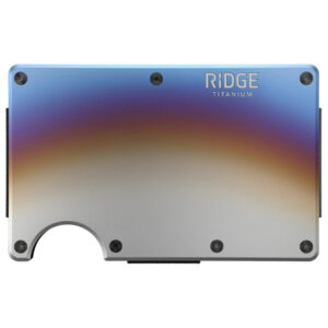 Ridge Wallet - Burnt Titanium