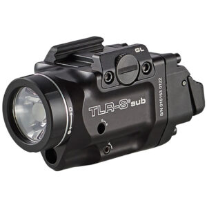 Streamlight TLR-8 Sub Rail-Mounted Tactical Gun Light (for GLOCK 43X/48) with Red Laser